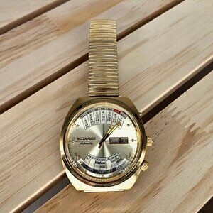 Vintage WITTNAUER 2002 Perpetual Calendar Men's Watch